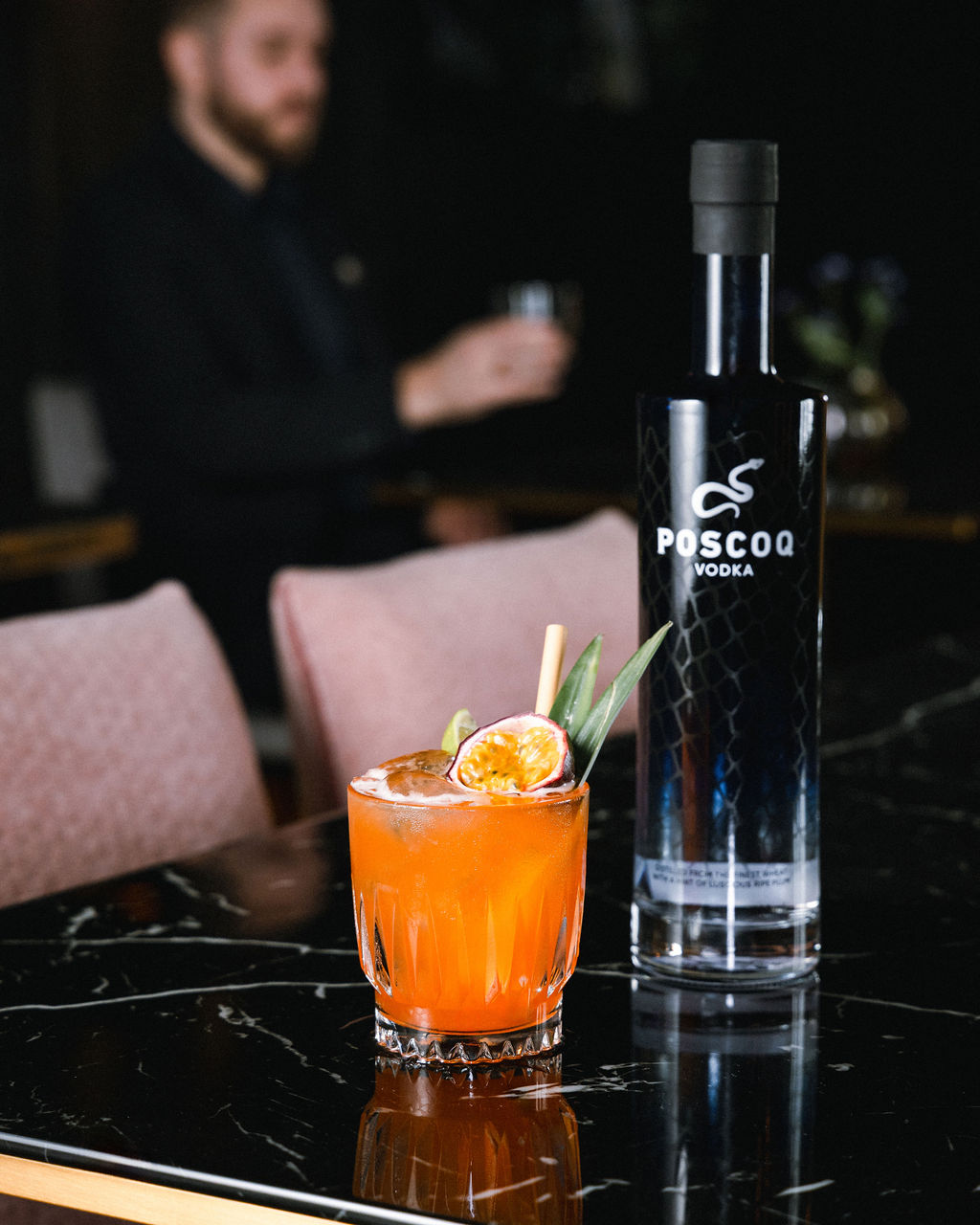 Cocktail East 8 Hold-up POSCOQ Vodka